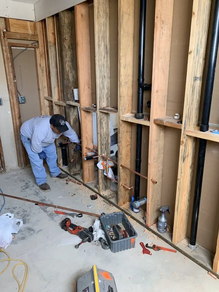 Commercial rough-in plumbing for Commercial Plumbing in Martins Beach